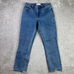 Abercrombie & Fitch Curve Love Jeans Women's 27 Short Blue Skinny High Rise